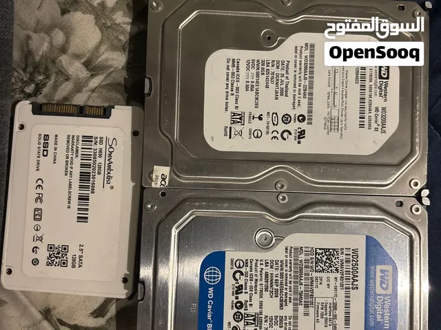 3 Hard Drives for Sale  3 هاردات للبيع