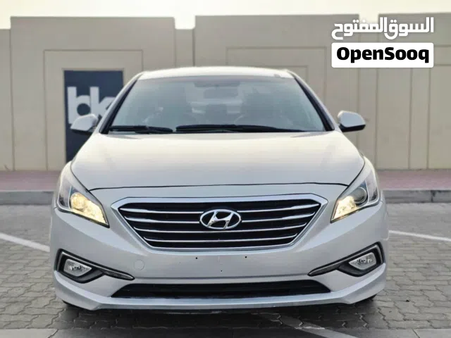 Hyundai Sonata Model 2015 Color silver Intereir Color Black and koaren VCC car fro sale