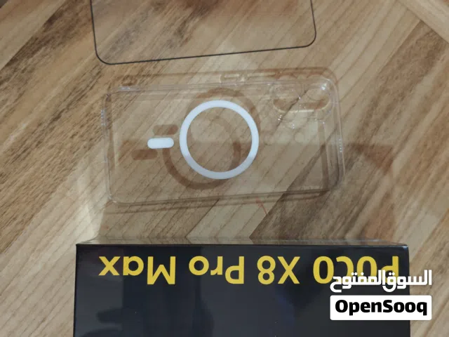 جديد، 512 POCO X8 Pro Max بطارية 8500 ابيض