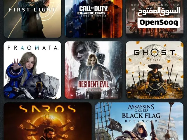 متوفر احدث العاب ال ps5 -digital account انظر للوصف