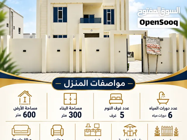 فيلا فاخرة لللبيع شامل رسوم التثمين والاسكان بموقع مميز في الهرم الشمالية قريب من الشارع العام