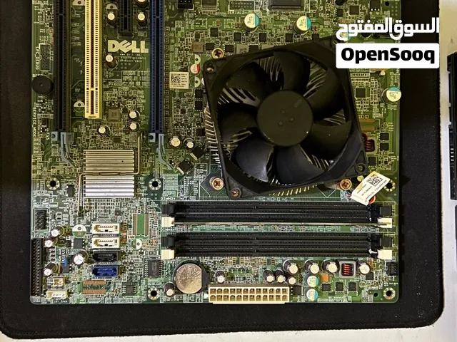لوحة أم (مذربورد) Dell أصلية مع المبرد وتم تنضيف و تبديل المعجون الحراري ( شامل الشحن )
