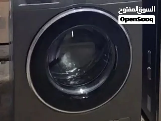 غسالة سامسونج سعة 7 كيلو مستعملة استعمال خفيف بحالة الوكالة نخب اول لونها سلفر مش مصلح فيها اشي