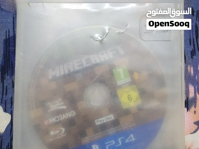 PS4 minecraft play disc good condition zero damage negogatiable price