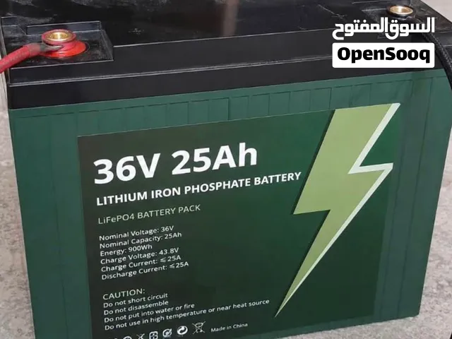 36V 25Ah LiFePO4 Lithium Battery – 900Wh