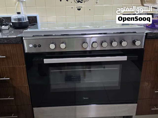 Gas Cooker Stainless Steel Freestanding Gas with Oven Midea brand - Very Good Condition