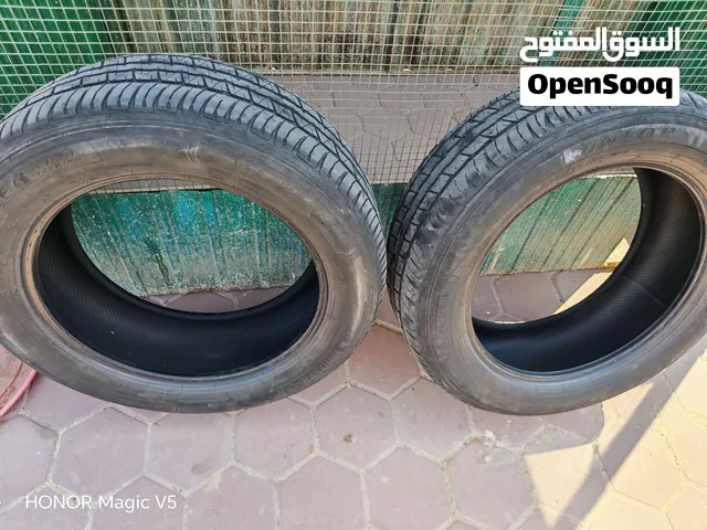 للبيع عدد 2 اطار مقاس 20/55/265