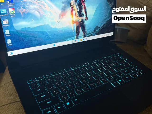 Alienware m15 R7 بحالة ممتازة، مناسب جدًا للجيمينج يوجد تفاوض فالسعر
