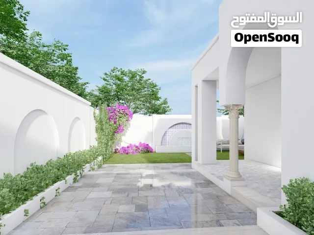 منزل للبيع مساحته 95م مغطات به غرفتين وحمام ومطبخ وبيت جلوس مع حديقة كبيرة ومكان لسيارة ا