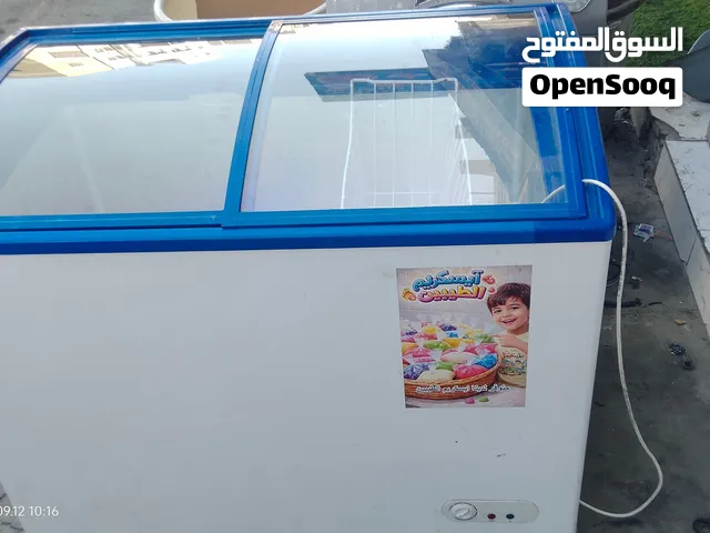 glass door deep freezer