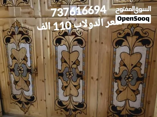 دواليب سويدي 6 ابواب مقاس كبير خشب درجه اولي