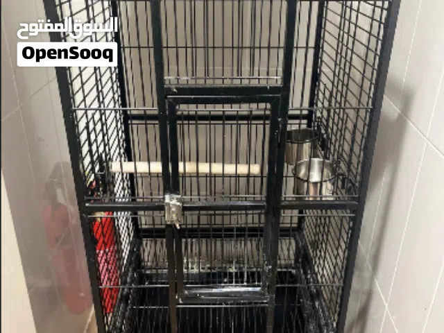URGENT SALE - للبيع العاجل قفص مكاو وببغاء وطيور للبيع  Macaw, Parrot & Bird Cage for Sale