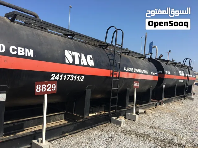 20 cbm sludge tanks