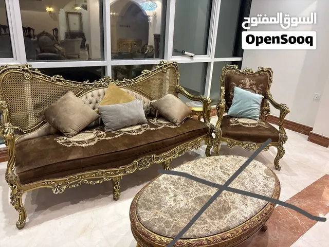 Egyptian Classic Furniture Set – Beech Wood & Marble/Granite