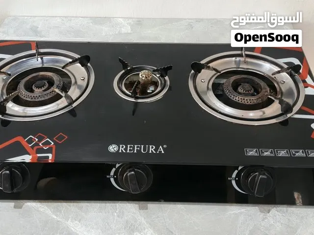 فرن غاز REFURA ثلاث عيون للبيع السعر: 300 ريال