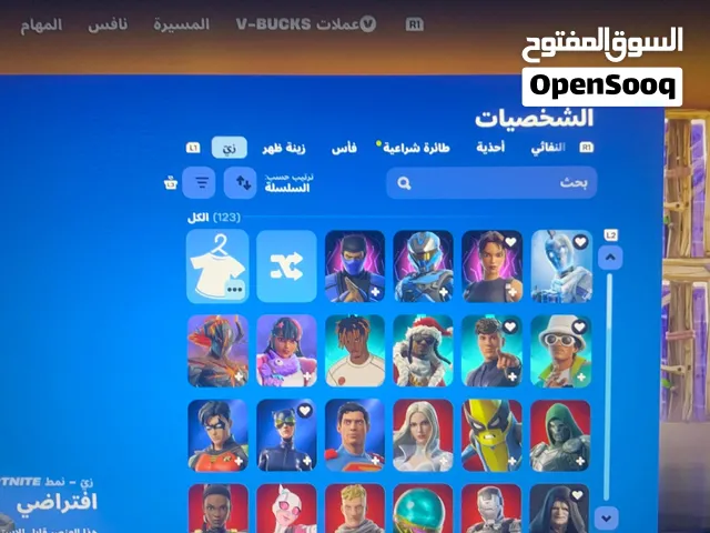حساب فورت نايت عرق قابل