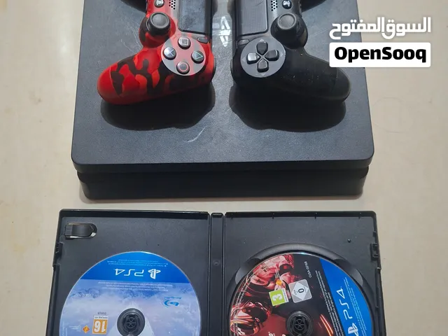 سوني 4 سلم مع يدات والعاب