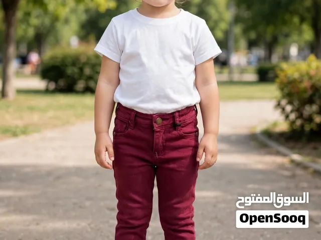 سروال بناتي عصري بألوان راقية ومريحة