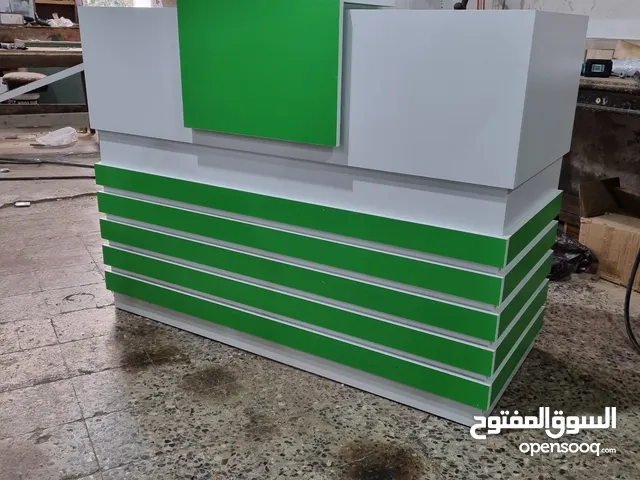 كاونتر استقبال مميز متوفر بعدة الوان وقياسات