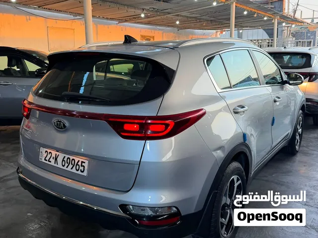كيا سبورتاج موديل 2021 السيارة كفالة من الصبغ السيارة وارد خليجي شركة نيم بانوراما سويج عداد ال