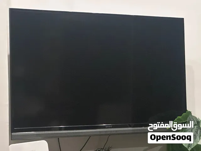شاشة ماجيك 4k سمارت ضد الكسر حجم 50 انش بحالة الوكالة