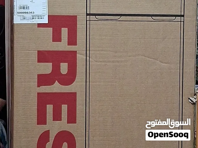 ثلاجه فريش 12قدم ديفروست لون سلفر جديده بالكرتونه