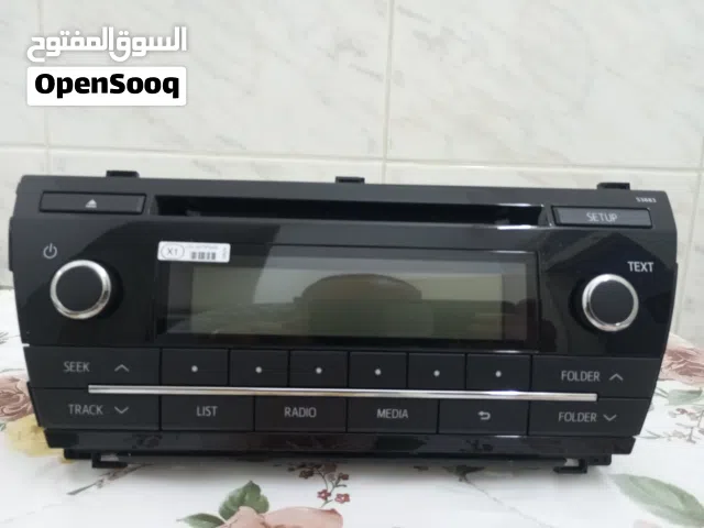 راديو وسي دي تويوتا كورولا اصلي جديد وكاله بالورقه