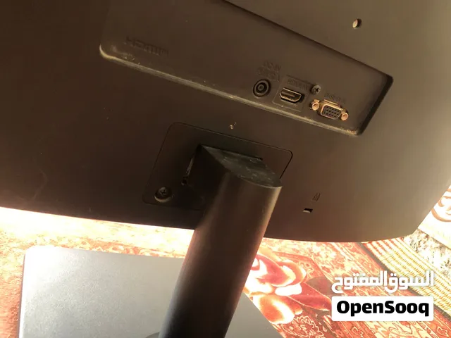 شاشه LG flu hd فري سينس الحجم 24 monitor 75 hz مخصصة للمونتاج