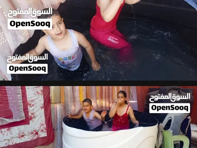 خزان مياه حجم كبير 3000 لتر معمول بركه سباحه للاطفال يتسع 4 اطفال فقط34 دينار متنقل في أي مكان بتحطه