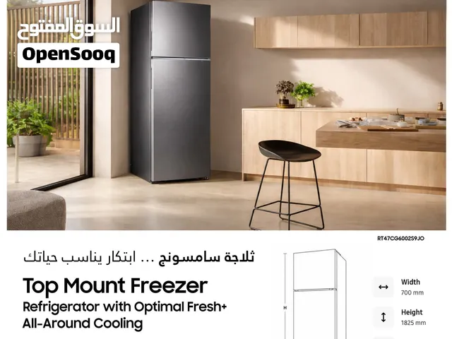 ثلاجة سامسونج 463 لتر RT47CG60029 JO - No Frost - Digital Inverter
