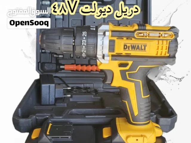 دريل لاسلكي يعمل ببطارية 48 فولت من شركة DEWALT العالمية
