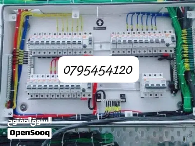 كهربجي محترف جدا  متنقل  فنان و دقيق  electrical Installation specialist
