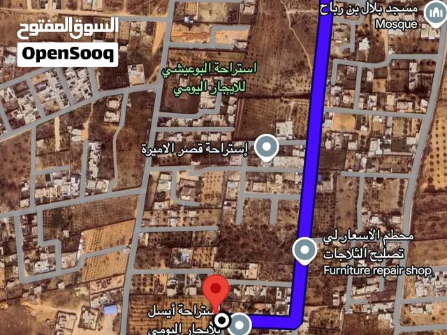 قطعةارض ف الباعيش  500م للبيع ( من ال المالك )