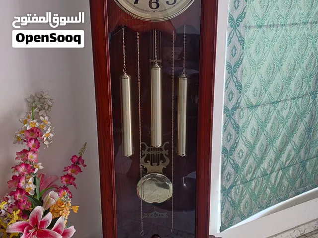 Vintage Wooden Grandfather Quartz Clock