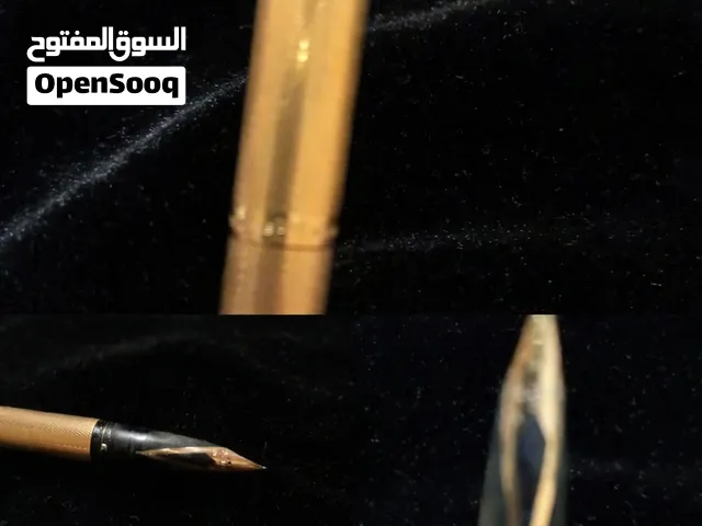 قلم شفر Sheaffer أمريكي أصلي قديم - ذهب 14K - انتيك من السبعينات - هدية قديمة