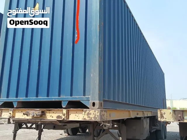 4 حاويات 40/قدم للبيع في الحديده مجمرك جاهز