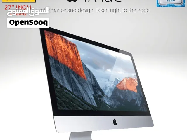 Apple iMac (Retina 5K, 27-inch) – Core i5 3.1GHz – 8GB RAM – 5K Retina Display – Excellent Condition