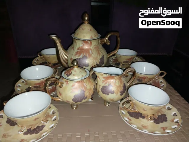 طقم كاكاو بورسلين 17 قطعه مستورد جديد بدون كرتونه
