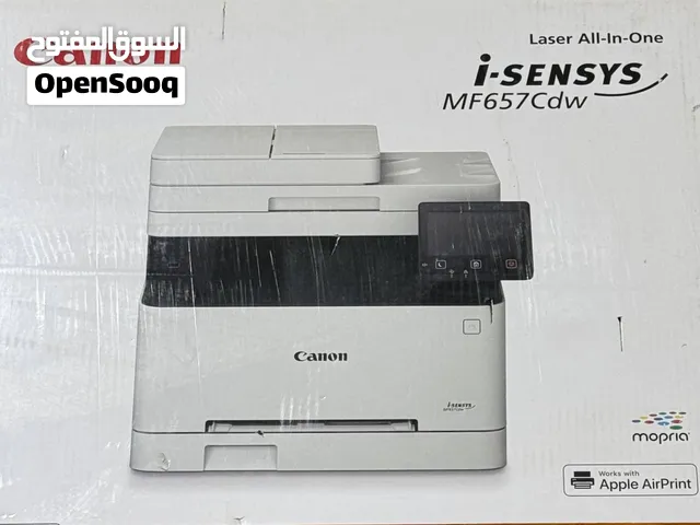 طابعة كانون ليزر متعددة الوظائف Canon i-SENSYS MF657Cdw للبيع غير مستخدم