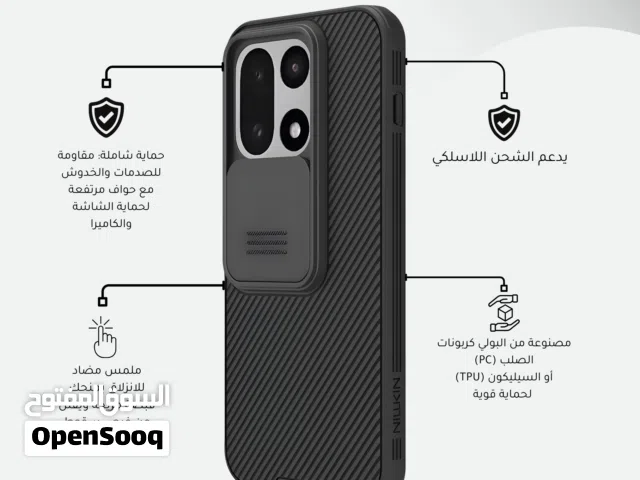 ONEPLUS 15 CASE NILLKIN CAMSHIELD كفر ون بلس 15 مقاوم لصدمات