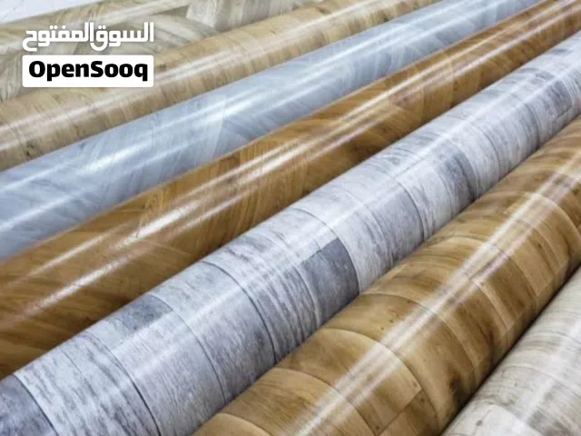 مشمعات باركي عرض اربعه متر سمكه 4ملي بجميع الالوان واشكال وايضن يتوفر لديناء عرض ثلاثه متر
