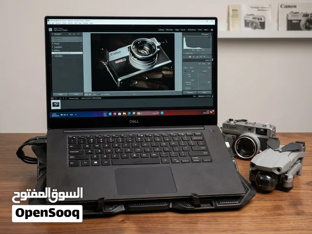 لابتوب Dell احترافي   Core i9 / 32GB / شاشة 4K Touch للمصورين والمهندسين
