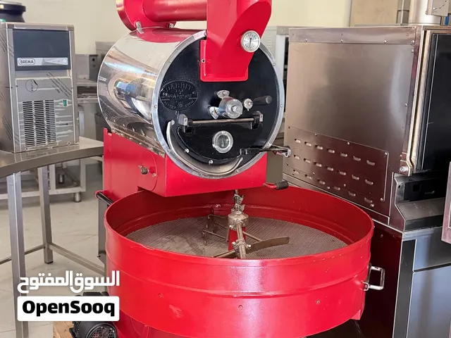 للبيع محمصة كاملة مع جميع المعدات تحميص القهوة