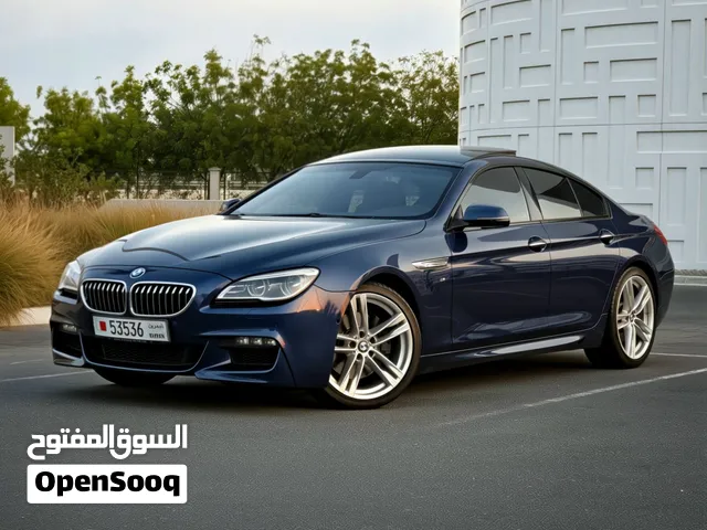 بي أم BMW 6Series 640i 2016 Gran Coupé M Sport Edition وكالة البحرين سيرفس وصبغ الوكالة