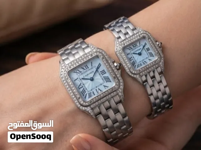 عرض خاص  ساعة كارتير بانثر النسائية – مرصعة بالزركون بمقاسين 22 و27 مم بسعر 549 ريال