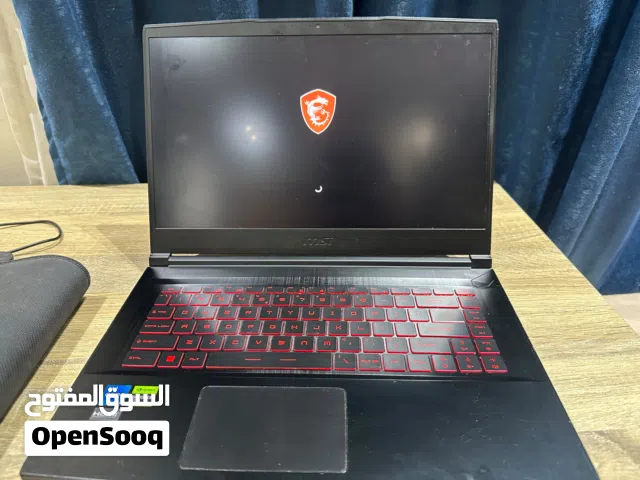 laptop msi rtx 4050 i5-12th gen with mouse and mouse pad + MOUSE AND MOUSE PAD