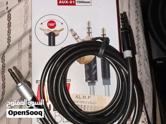 كيبل AUX صوت 3.5mm بطول 1.5متر -AUX-01