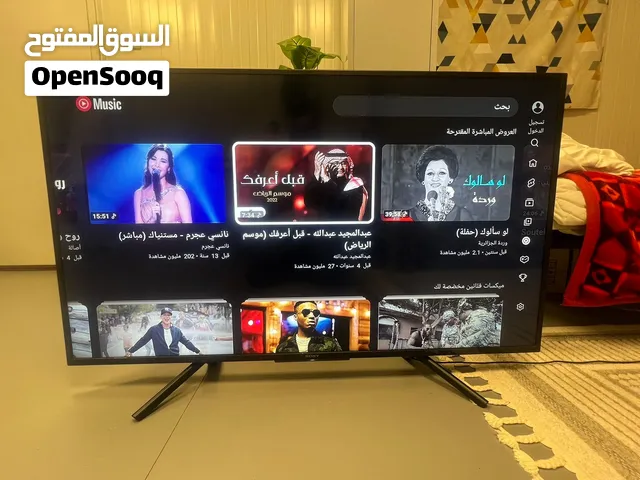 للبيع تلفزيون سوني سمارت نظيف جدا 50 بوصة مع الريموت الأصلي قليل الاستخدام وضوح الصوت و الصورة
