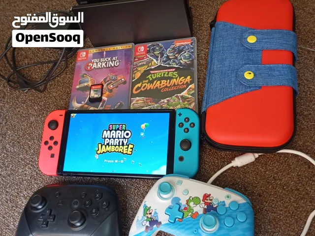 Nintendo switch oled with pro controller