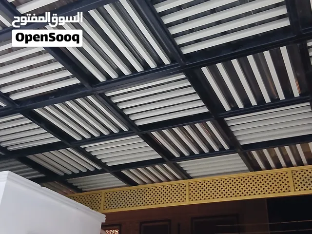 حدادةالخلاص نعمل مضلات حدائق العصريه ابواب قاصه امحجرات حديثه شبابيك حديد ابواب السلايت